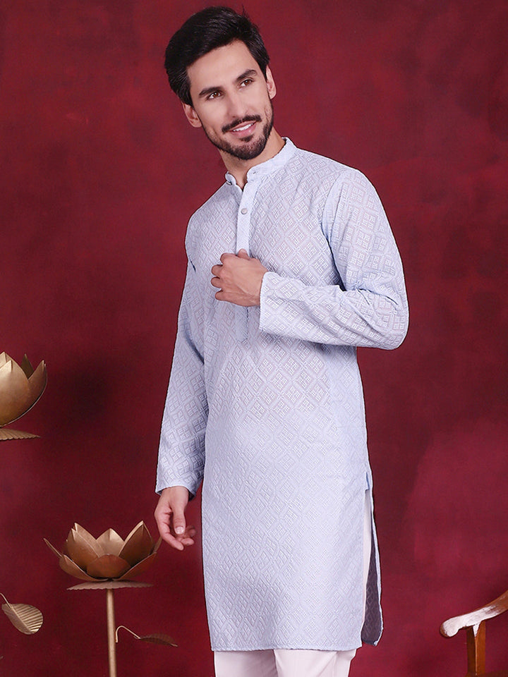 Chikankari Embroidered Kurtas