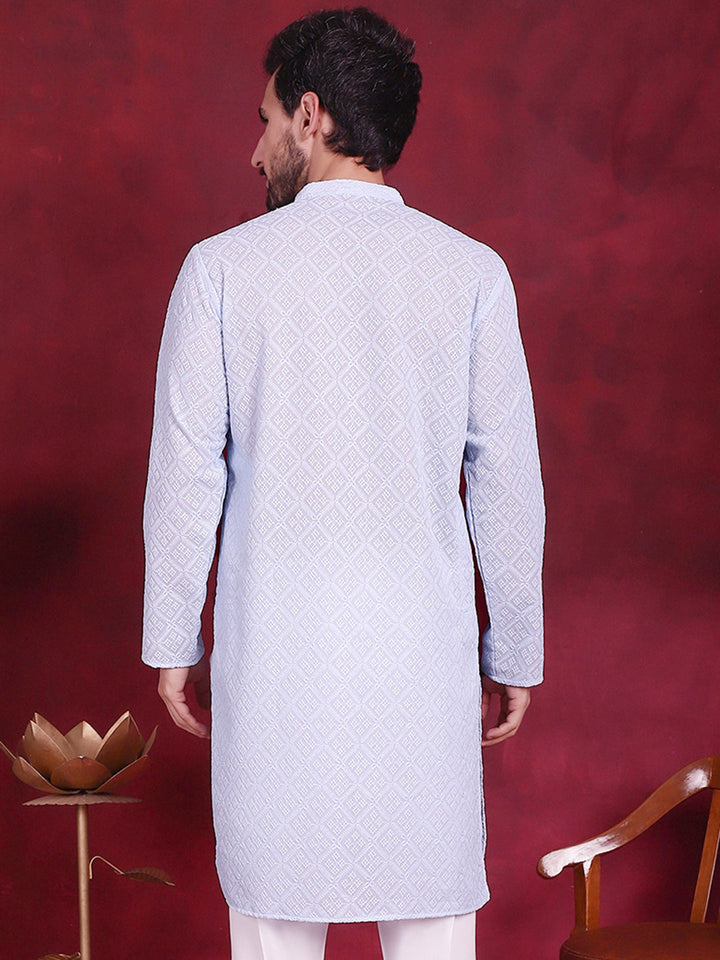 Chikankari Embroidered Kurtas