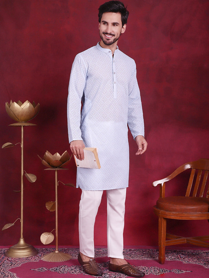 Chikankari Embroidered Kurtas