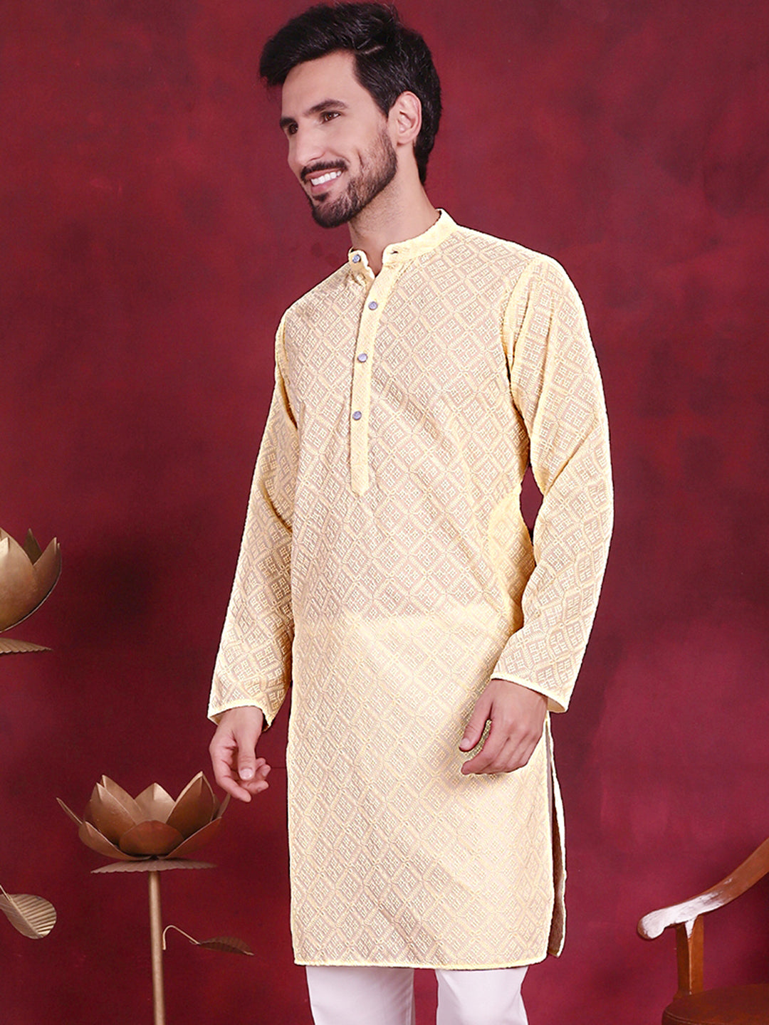 Chikankari Embroidered Kurtas