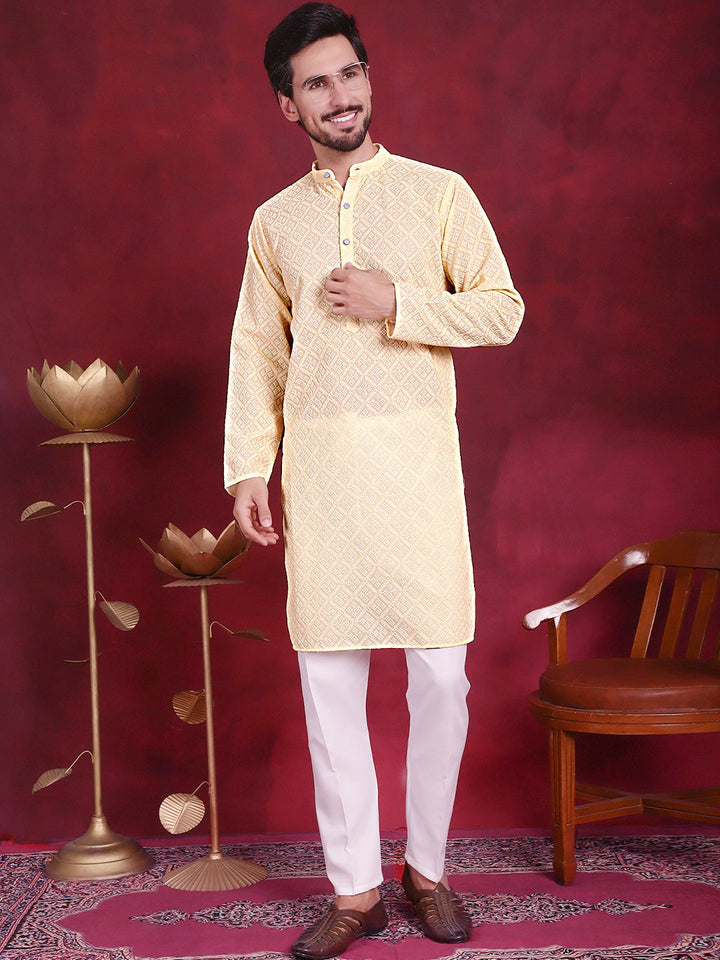 Chikankari Embroidered Kurtas