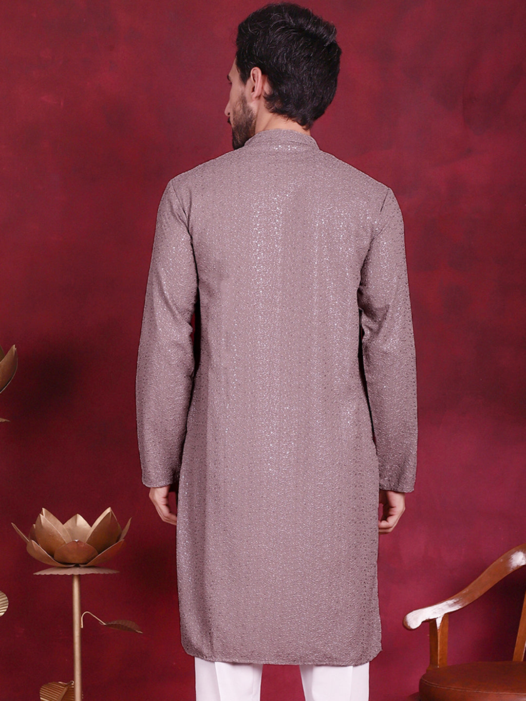 Sequins Chikankari Kurtas