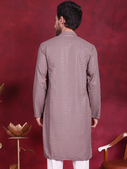 Sequins Chikankari Kurtas