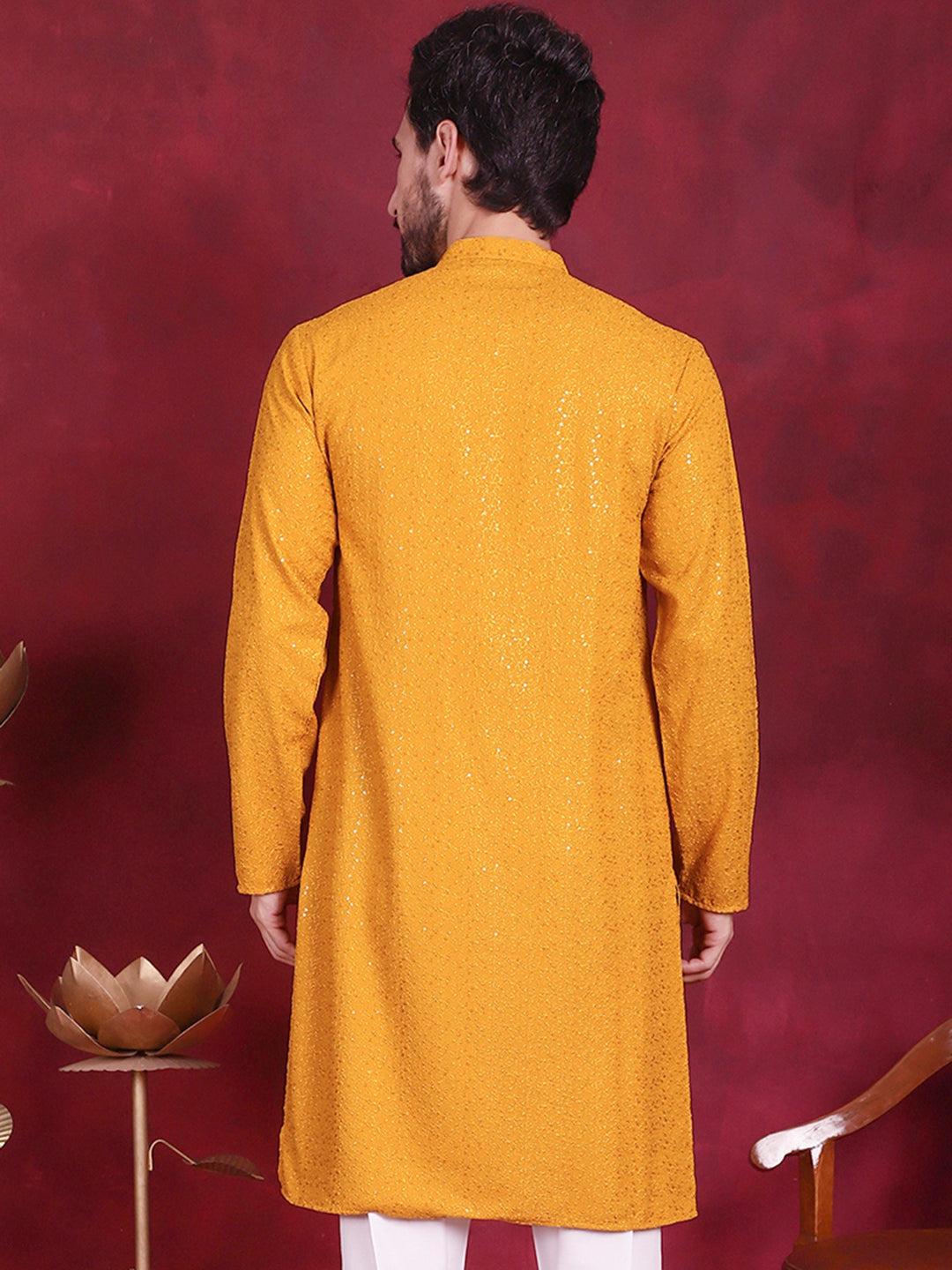 Sequins Chikankari Kurtas