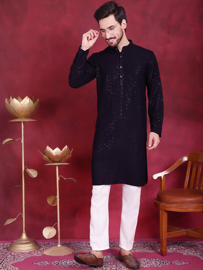 Sequins Chikankari Kurtas