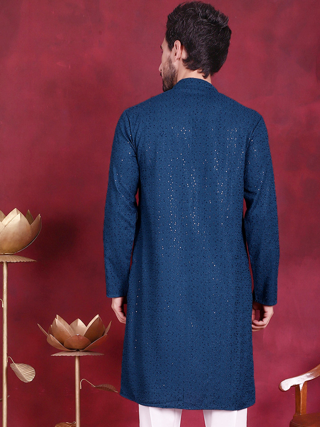 Sequins Chikankari Kurtas