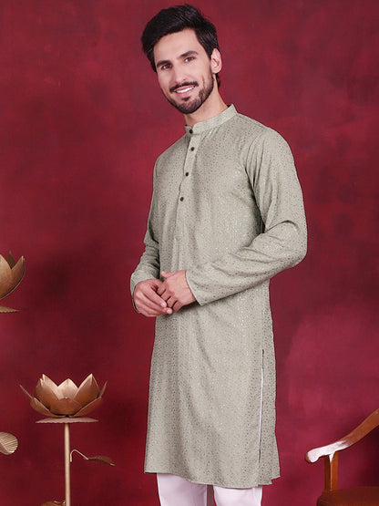 Sequins Chikankari Kurtas