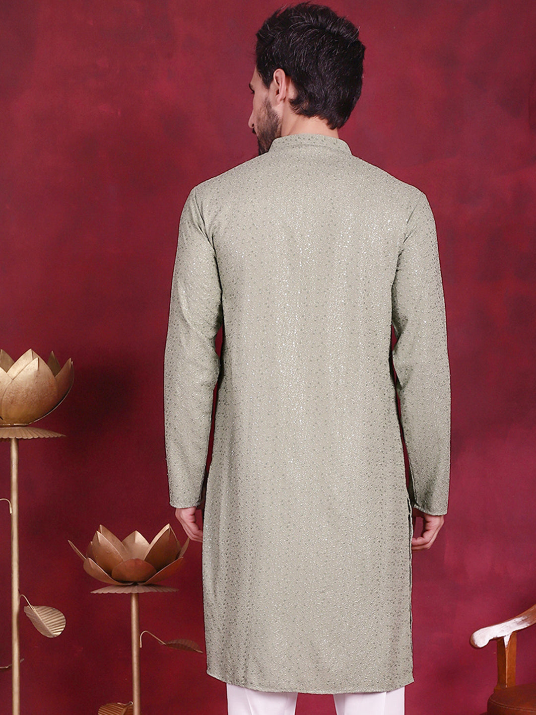 Sequins Chikankari Kurtas