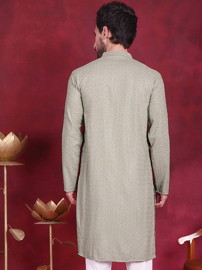 Sequins Chikankari Kurtas