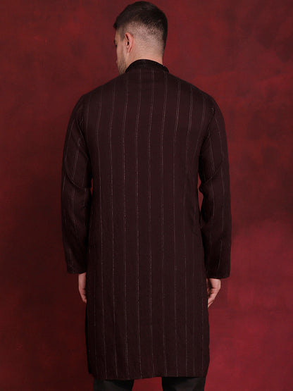 Sequins Embroidered Kurtas For Men