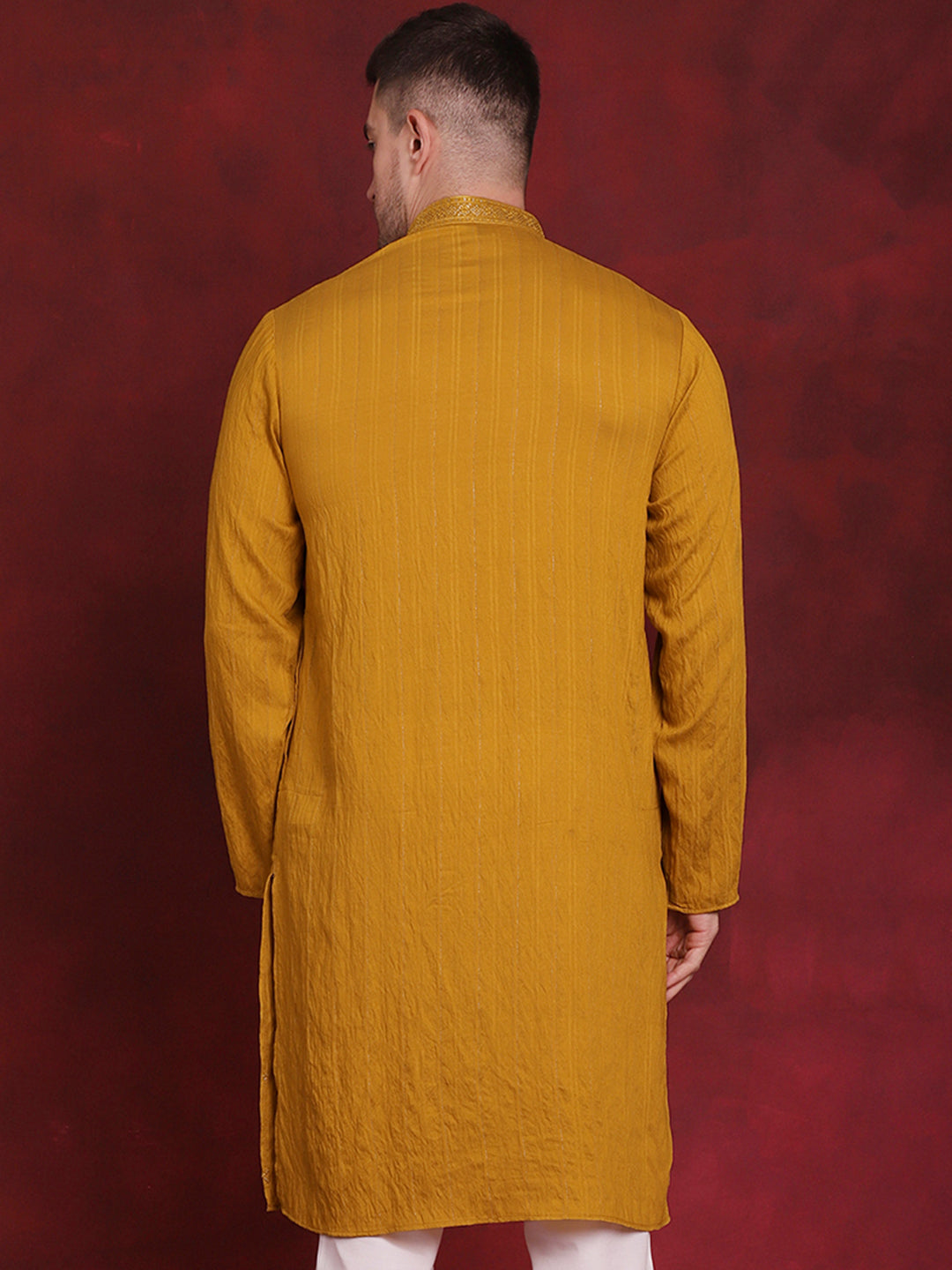 Sequins Embroidered Kurtas For Men