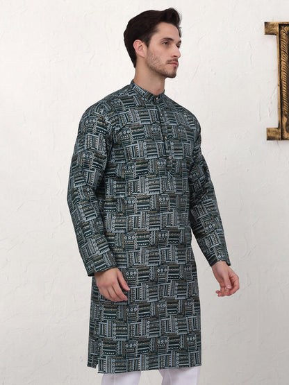 Men'S Printed Kurtas