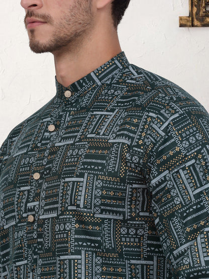 Men'S Printed Kurtas