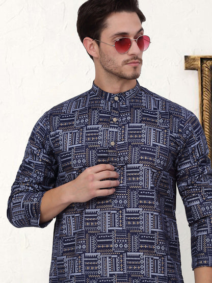 Men'S Printed Kurtas