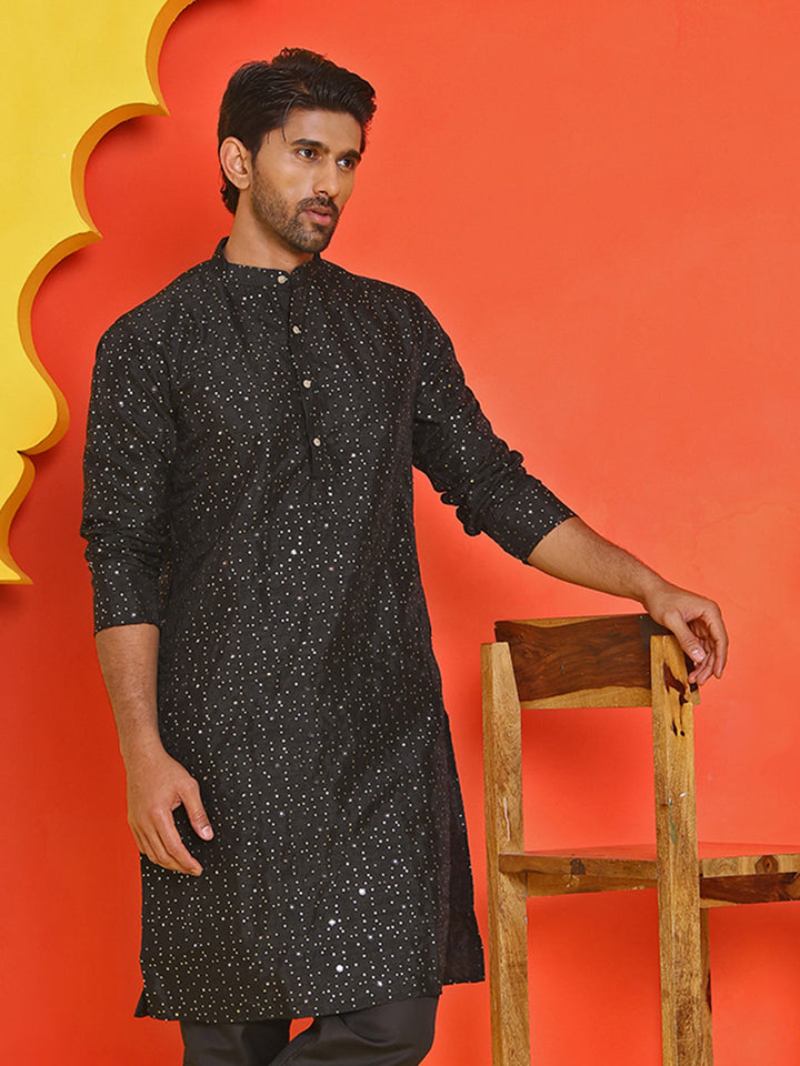 Embroidered Mirror Work Kurtas