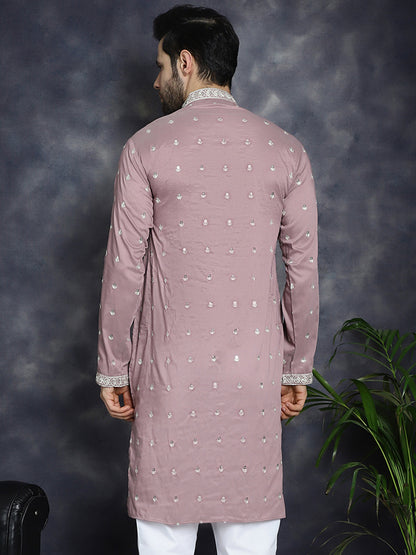 Men'S Chikankari Embroidered Kurtas