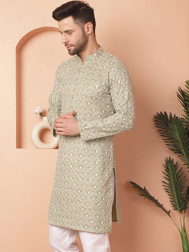 Chikankari Pure Cotton Kurtas