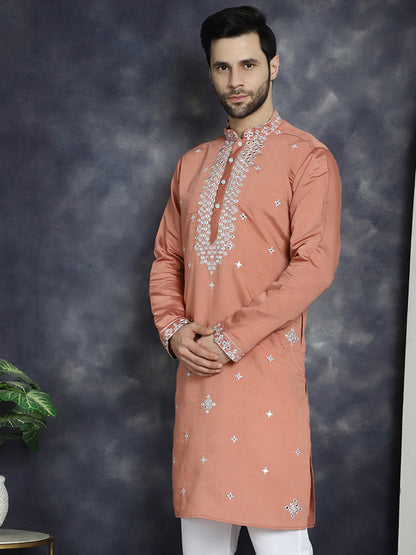 Men'S Embroidered Kurtas