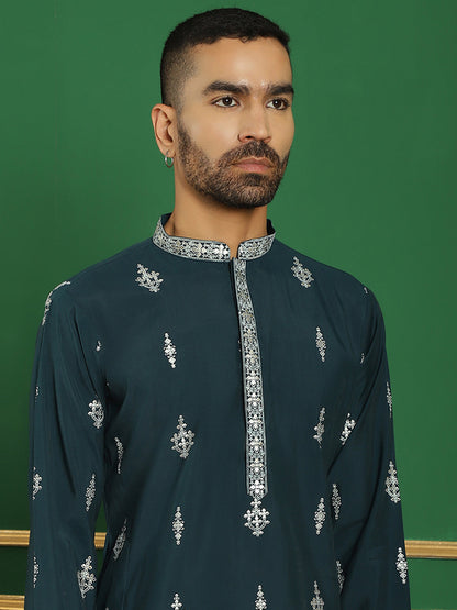 Men'S Geometric Printed Kurtas
