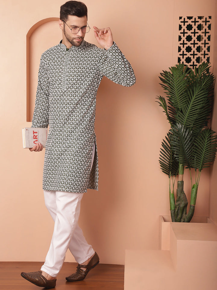 Chikankari Pure Cotton Kurtas