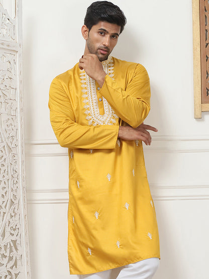 Collar Embroidered & Sequin Kurtas