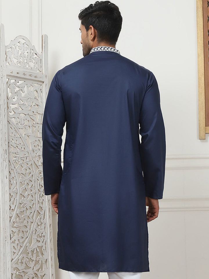 Collar Embroidered &amp; Sequin Kurtas