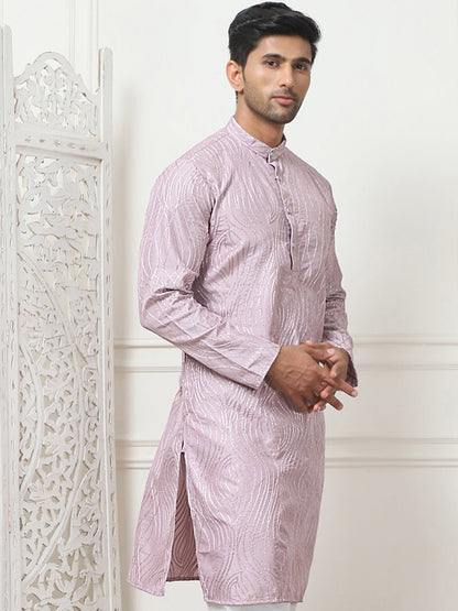Embroidered Kurta For Men.