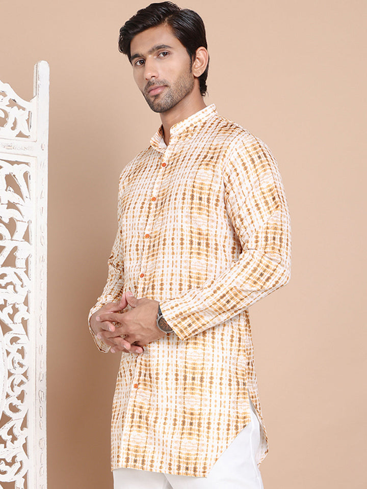Printed Front Open Kurtas