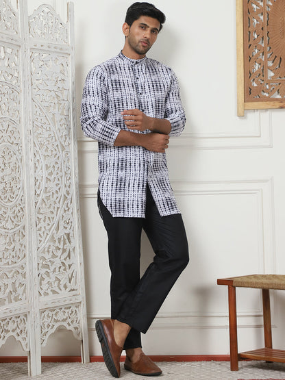 Printed Front Open Kurtas