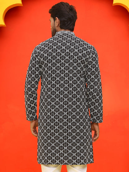 Embroidered Kurtas For Men.
