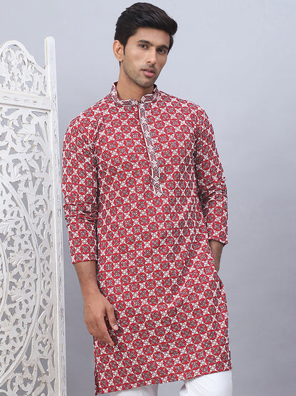 Embroidered & Sequins Kurtas For Men.