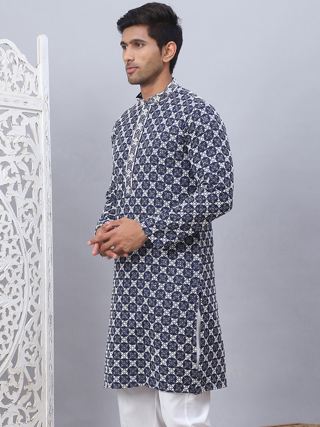 Embroidered &amp; Sequins Kurtas For Men.