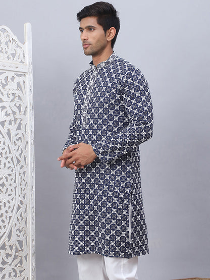 Embroidered & Sequins Kurtas For Men.