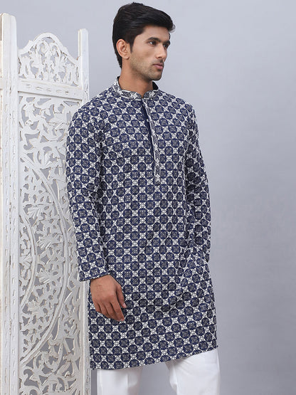 Embroidered & Sequins Kurtas For Men.