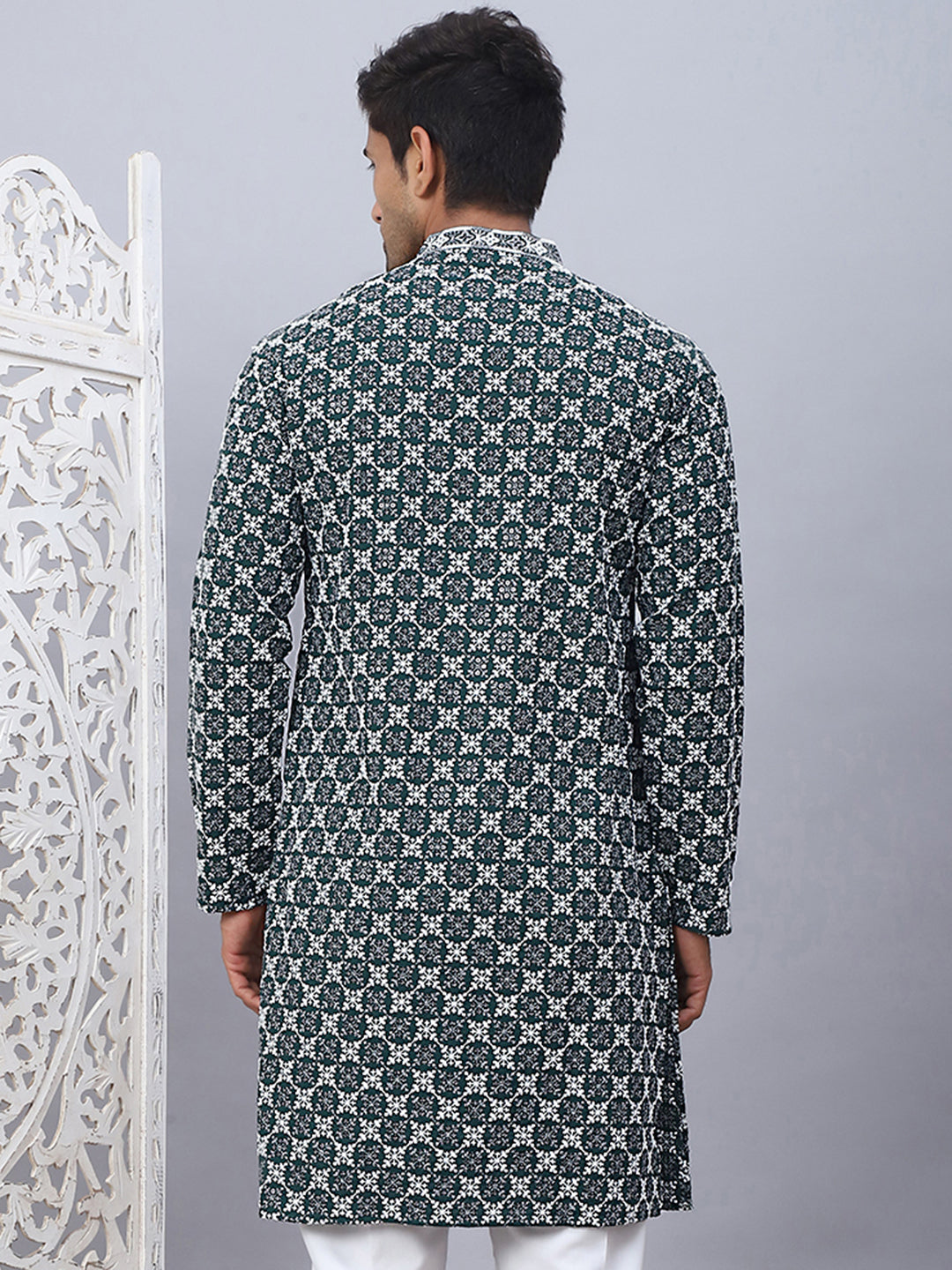 Embroidered &amp; Sequins Kurtas For Men.
