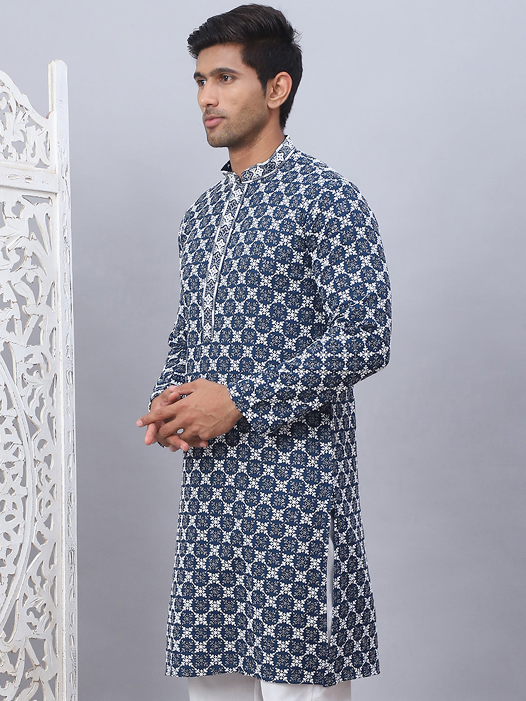 Embroidered &amp; Sequins Kurtas For Men.
