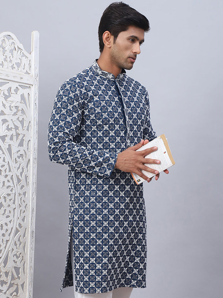 Embroidered &amp; Sequins Kurtas For Men.