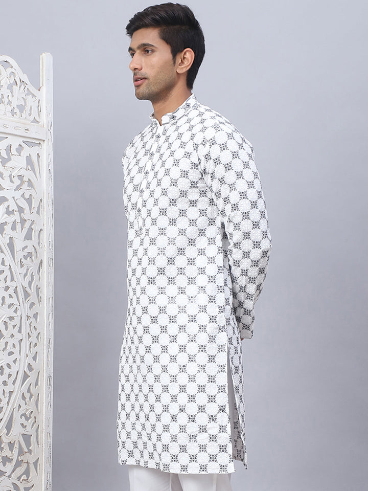 Embroidered &amp; Sequins Kurtas For Men.