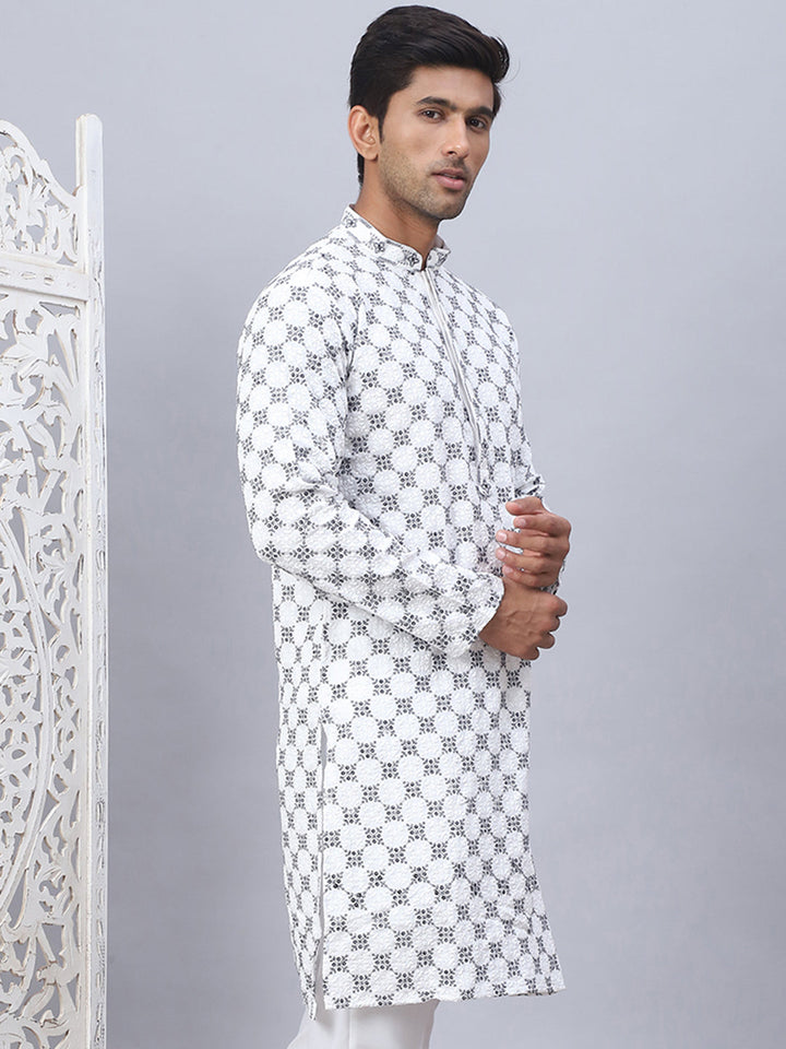 Embroidered &amp; Sequins Kurtas For Men.
