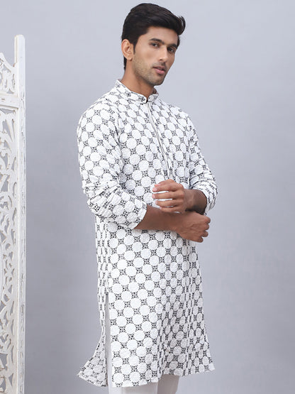 Embroidered & Sequins Kurtas For Men.