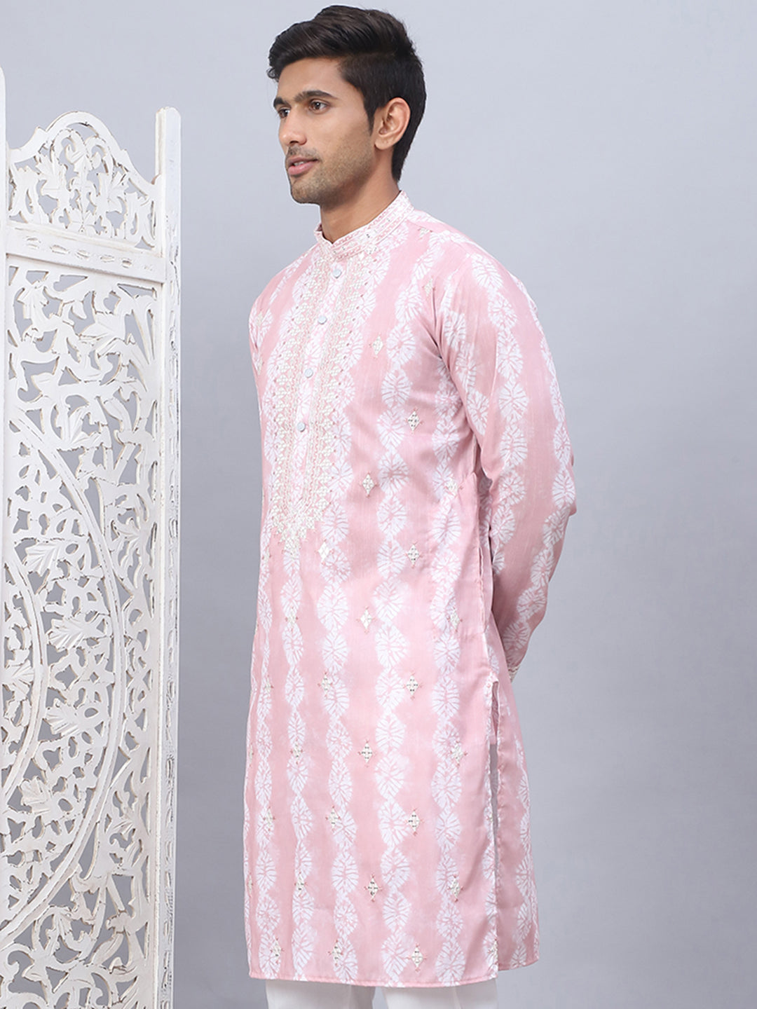 Tie-Dye Embroidered &amp; Sequin Kurtas