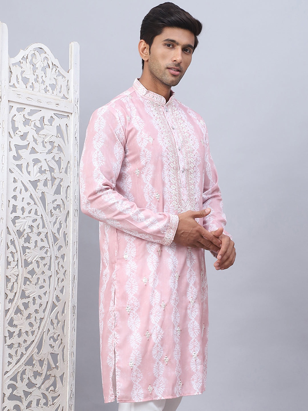 Tie-Dye Embroidered &amp; Sequin Kurtas