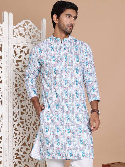 Printed And Embroidered Kurtas