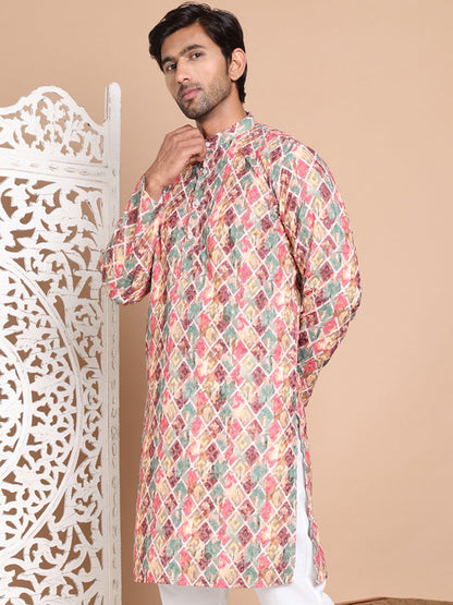 Printed And Embroidered Kurtas