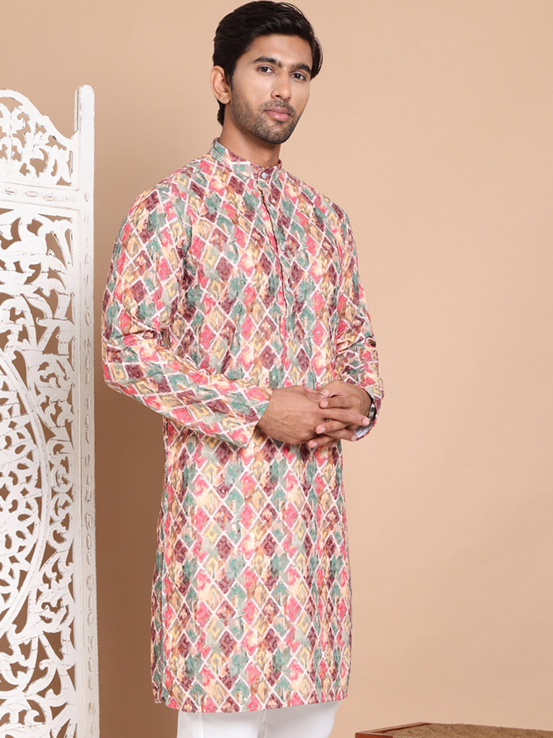 Printed And Embroidered Kurtas
