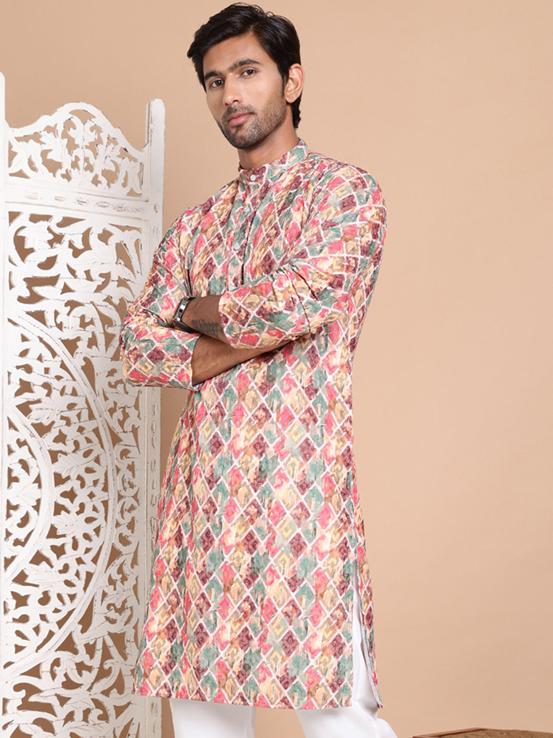 Printed And Embroidered Kurtas