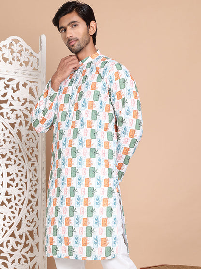 Printed And Embroidered Kurtas