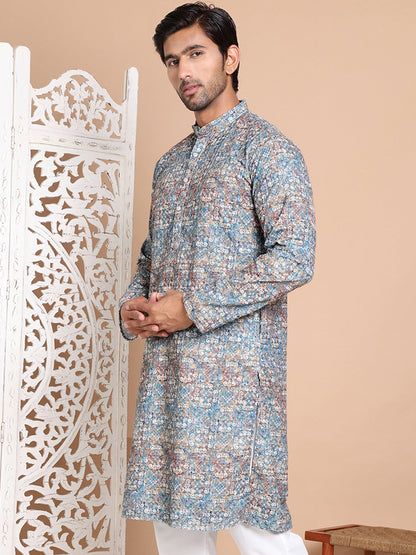 Printed And Embroidered Kurtas