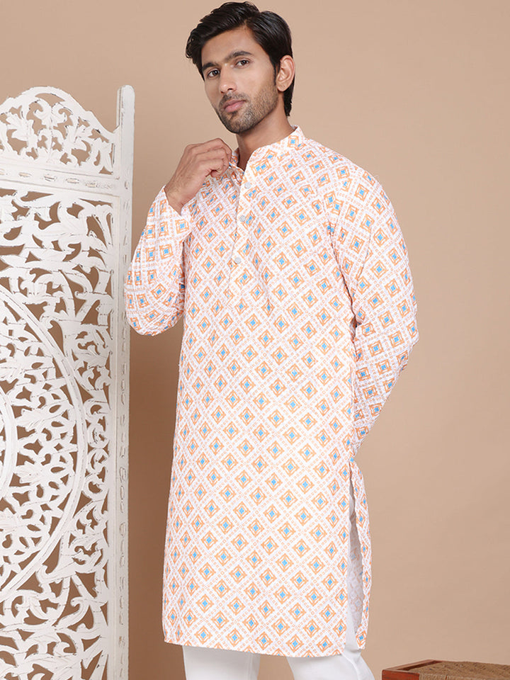 Printed And Embroidered Kurtas