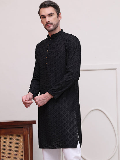 Embroidered Cotton Kurtas